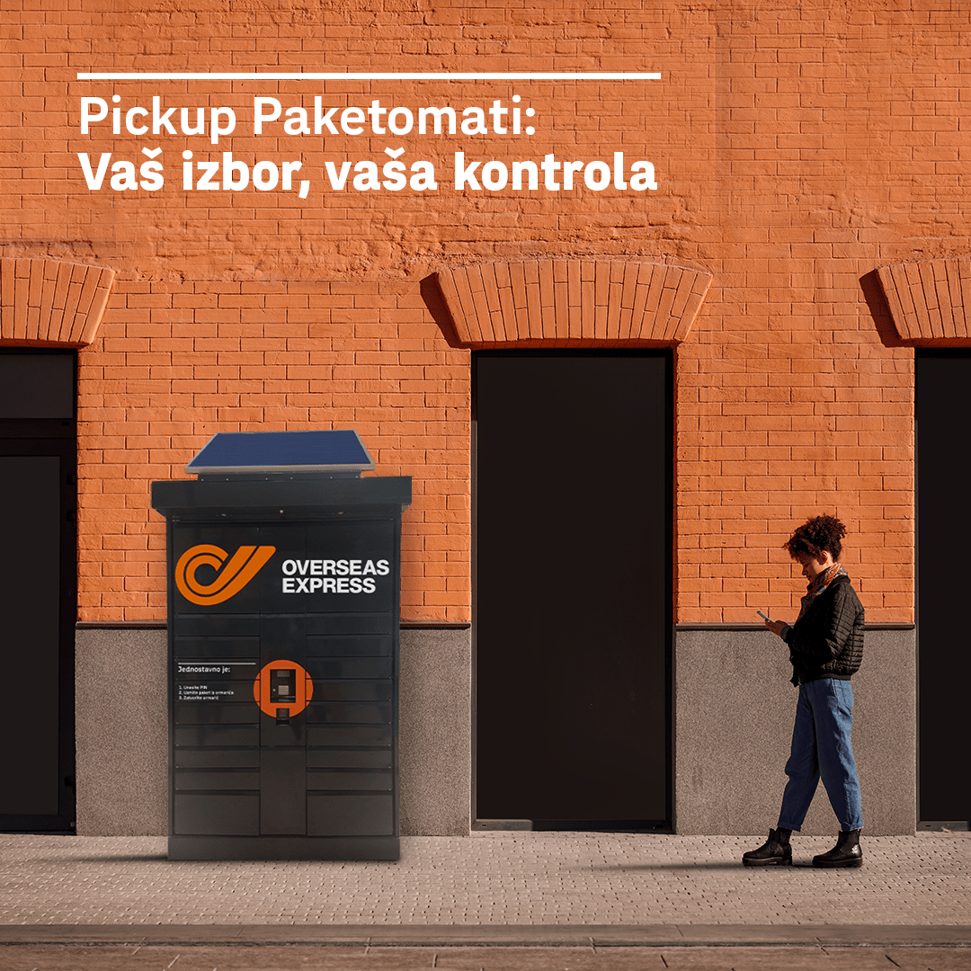 Map of Overseas Express Offices in Croatia